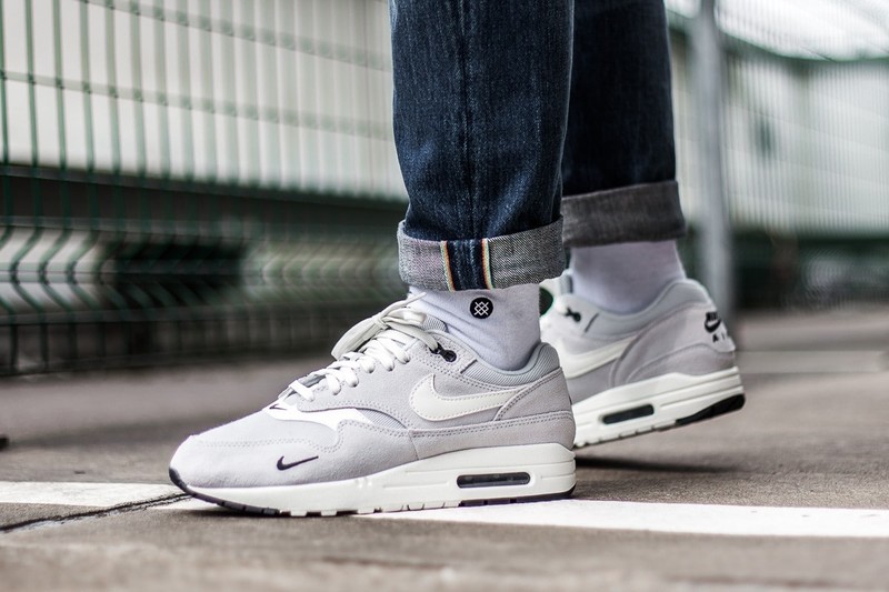 Air max 1 premium on sale platinum